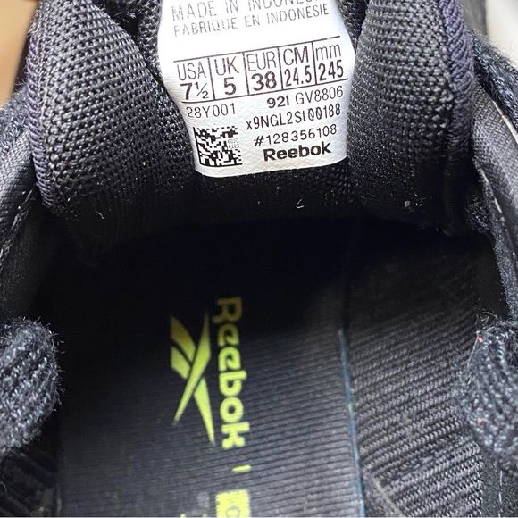 Reebok Zig Dynamica Adventure Sneakers Black Leopard Soles Women’s Size 7.5 - Picture 9 of 10